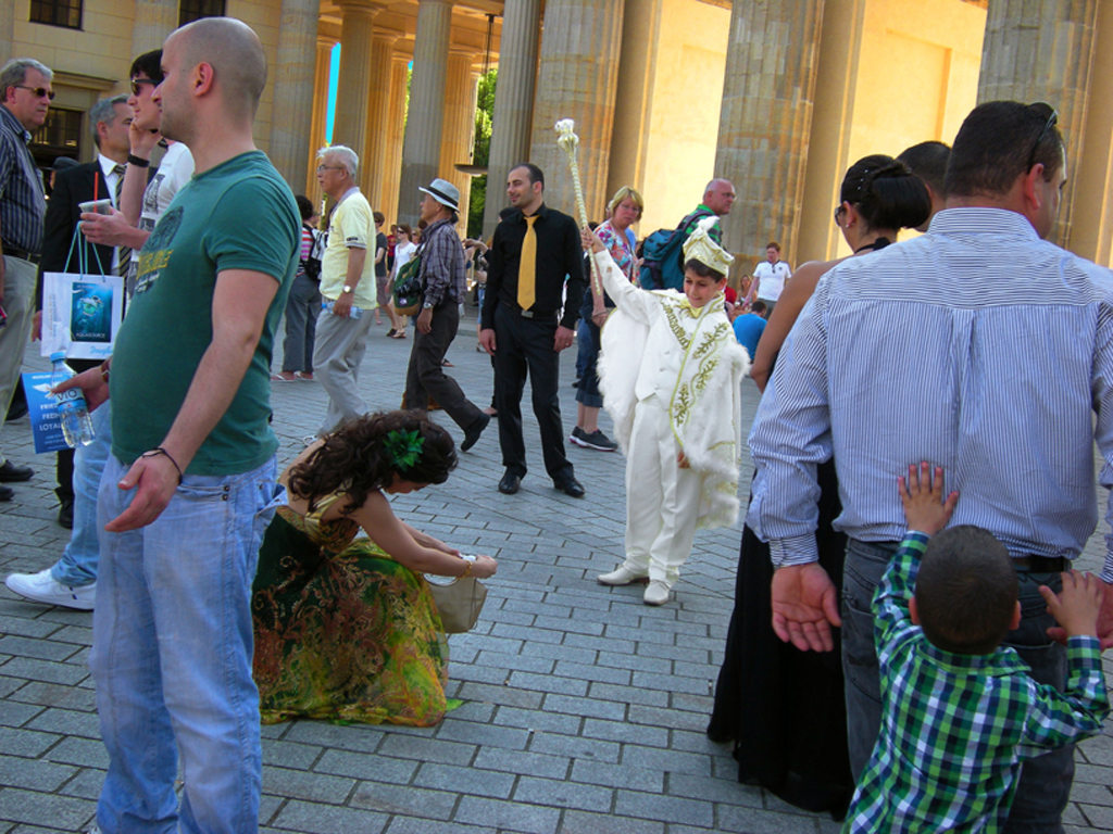 2011-7427 berlijn brandenburger tor petit prince PHOTO GUSTAVE PETIT