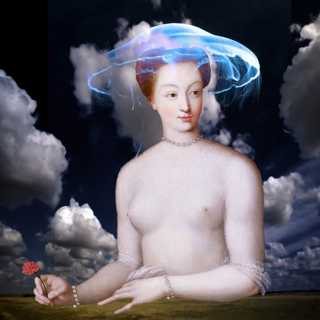 2013 - land lucht dame kwal hoed BEELD GUSTAVE PETIT