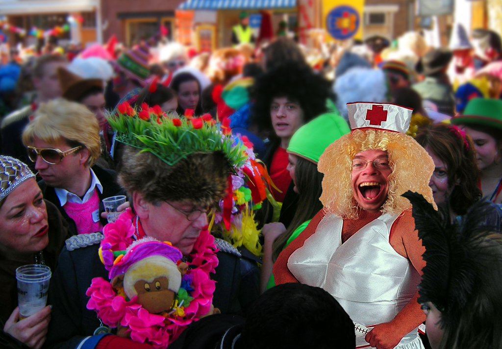 2011 - Carnaval ik verpleegster BEELD GUSTAVE PETIT