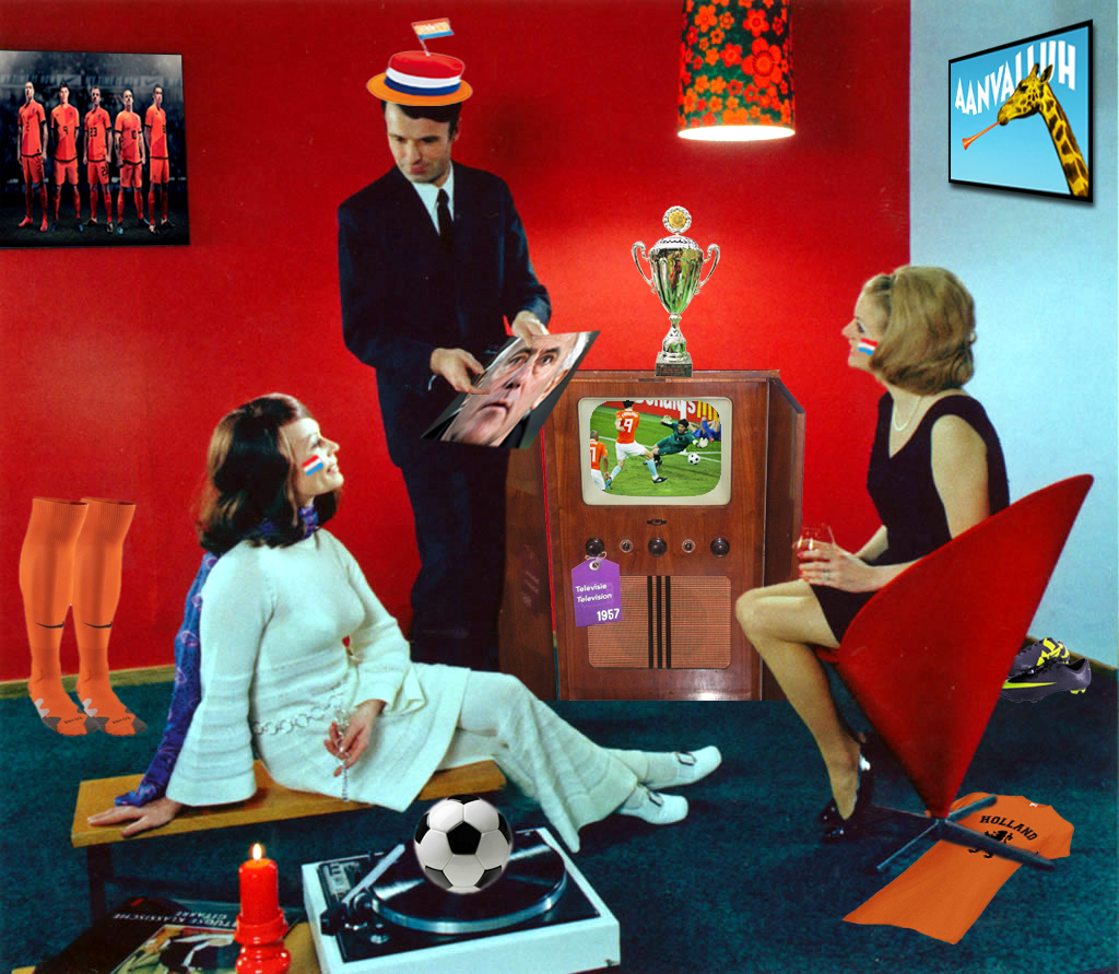 2012 - kamer j 60 tv oranje voetbl BEELD GUSTAVE PETIT