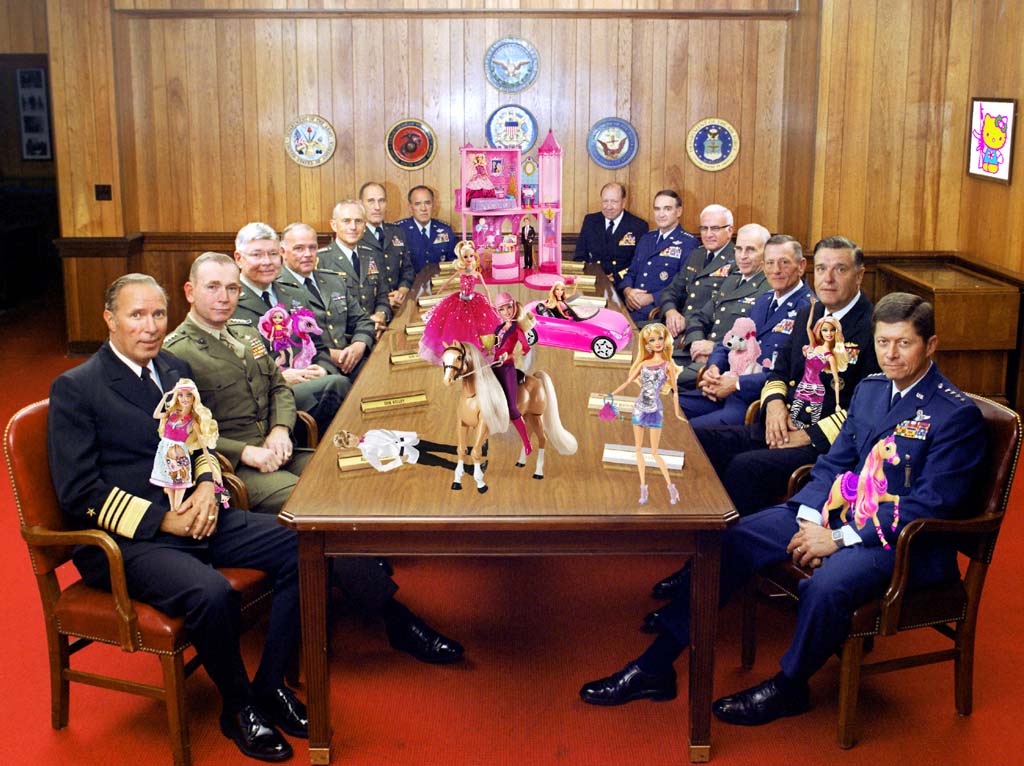 2013 - generaals barbies MONTAGE GUSTAVE PETIT